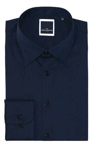 Daniel Hechter Franco Long Sleeve Shirt - Navy