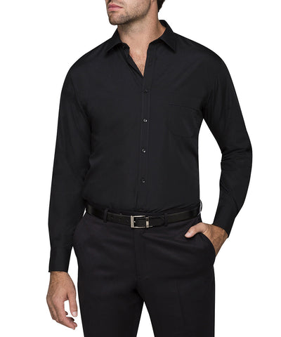 Van Heusen A101 Classic Relaxed Fit Shirt - Black