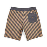 BRIXTON Barge Stripe Trunk - BLACK/BRONZE STRIPE