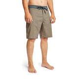BRIXTON Barge Stripe Trunk - BLACK/BRONZE STRIPE