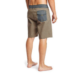 BRIXTON Barge Stripe Trunk - BLACK/BRONZE STRIPE