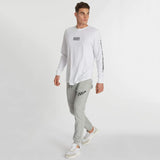 NENA AND PASADENA Carbon Trackpant - Grey Marle