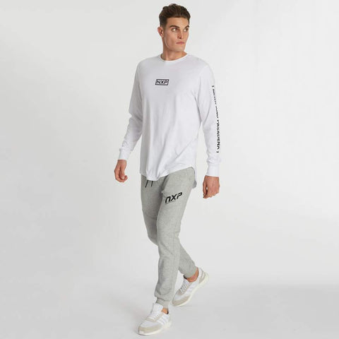 NENA AND PASADENA Carbon Trackpant - Grey Marle