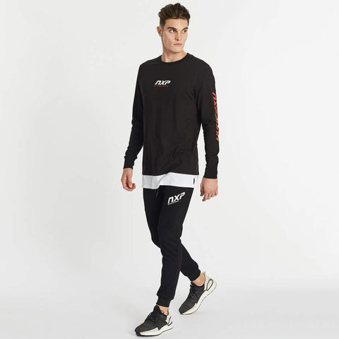 NENA AND PASADENA Carbon Trackpant - Jet Black