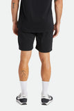BRIXTON SHIELD CREST Mesh Short - Black