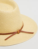BRIXTON Wesley Straw Fedora