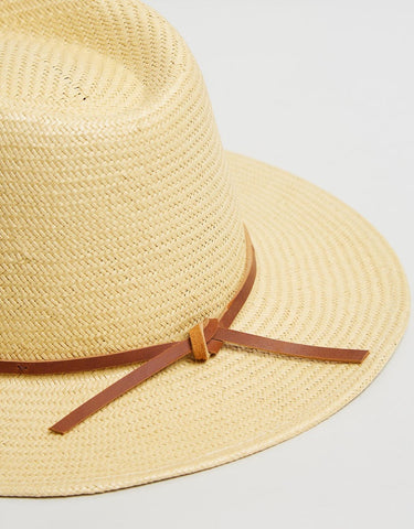 BRIXTON Wesley Straw Fedora