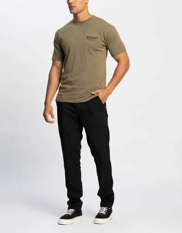 Brixton Choice Chino Taper X Pants -  Black