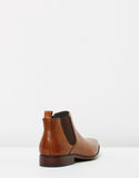 Julius Marlow KICK Leather Boot - Cognac