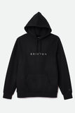 BRIXTON ALPHA LINE HOOD - Black