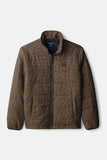 BRIXTON Cass Puffer Jacket - Navy/Khaki