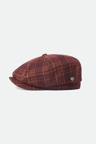 Brixton Brood Baggy Snap Cap - Crimson