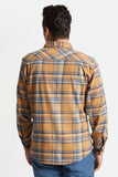 BRIXTON BOWERY L/S FLANNEL SHIRT - Lion