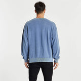 KISS CHACEY Solo Relaxed Jumper - Acid Blue
