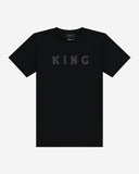 KING STEPNEY T-SHIRT - BLACK