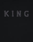 KING STEPNEY T-SHIRT - BLACK