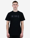 KING STEPNEY T-SHIRT - BLACK