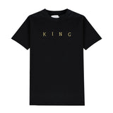 KING Tennyson Gold Tee - Black