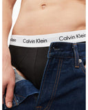 Calvin Klein 2661 COTTON STRETCH 3-PACK HIP BRIEF - Black B001