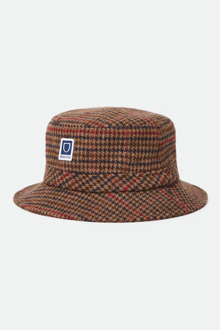 Brixton BETA Packable Bucket Hat - Collegiate Plaid