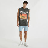 KISS CHACEY Understand Relaxed Muscle Tee - Pigment Black