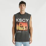 KISS CHACEY Understand Relaxed Muscle Tee - Pigment Black