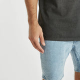 KISS CHACEY Understand Relaxed Muscle Tee - Pigment Black