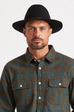 BRIXTON Wesley Fedora - Black